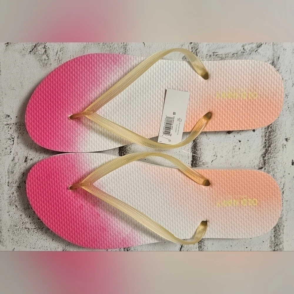 6 Pairs Womens Flip Flops Size 9/10 Old Navy NWT Summer Bundle - Picture 6 of 10